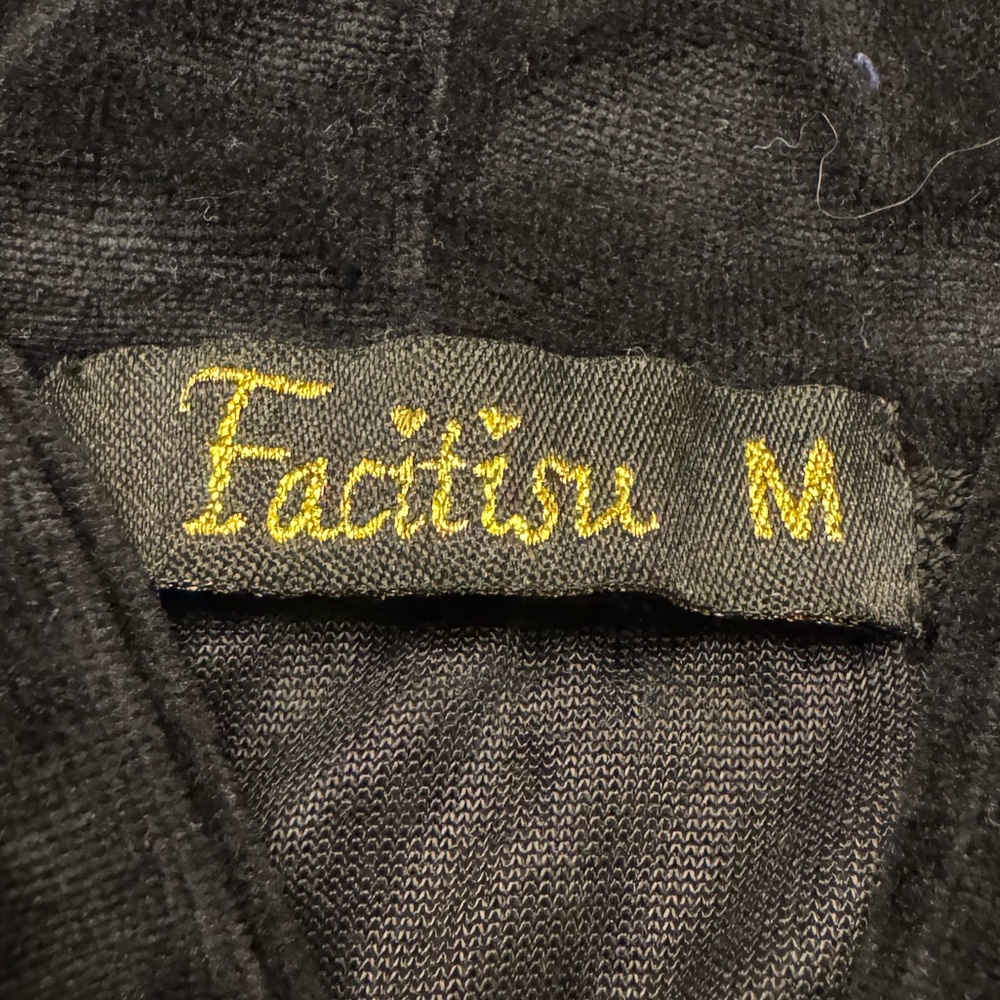 NWT Facitisu Velvet Zip-Up Women’s Jacket - Picture 5 of 13